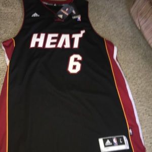lebron james miami heat adidas swingman jersey